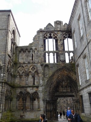 Holyrood Abbey-As an act of thanksgiving for his escape, David I founded Holyrood Abbey on the site in 1128
