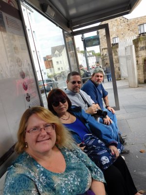 Waiting for the bus