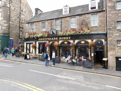 Greyfriars Bobby's Bar- good rest stop!