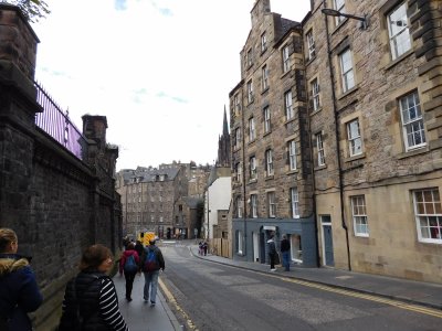 Candlemaker Row heading down to Grassmarket Square