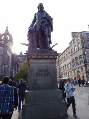 A Scottish economist, philosopher, author, moral philosopher, pioneer of political economy- known as The Father of Capitalism