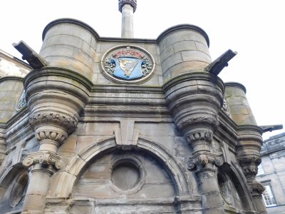Mercat Cross-It was also the spot where state and civic proclamations would be publicly read by the bellman (town crier)