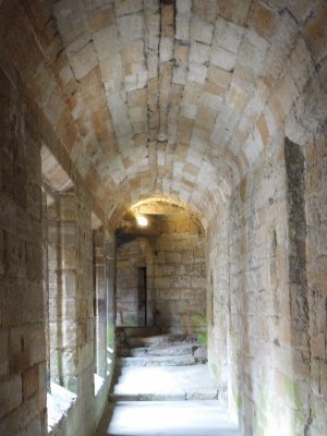 Long hallway to the right which was featured in the Outlander show