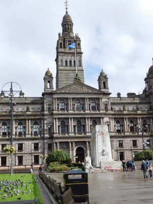 Also known as the City Chambers, whose foundation stone was laid in 1883