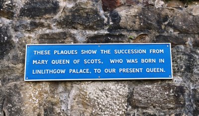 Showing the Royal Succession