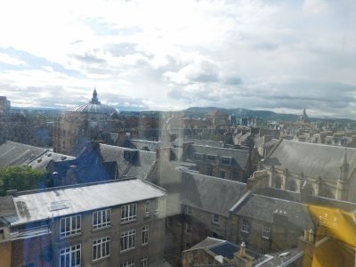 Views from the National Museum of Scotland Roof Terrace