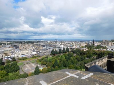 Views from Edinburgh Castle Argyle Battery