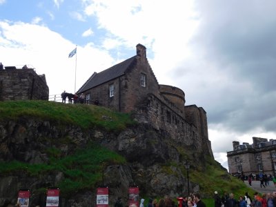 Reservoirs (large cisterns built to reduce the castle's dependency on well water) and a former fire station now the Whiskey Shop