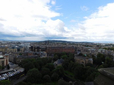Edinburgh Castle Butts Battery Views