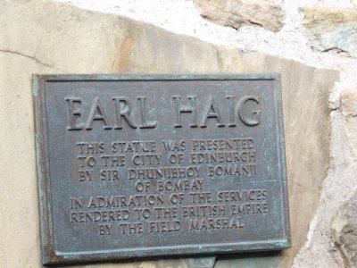Edinburgh Castle-Field Marshal Sir Douglas Haig Statue(1923)