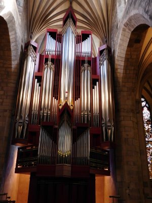 St Giles' Cathedral Organ Pipes