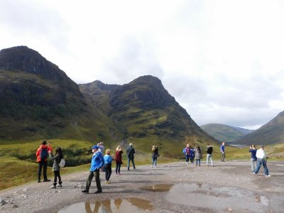  The Rannoch Moor has a famous trekking route- the West Highland Way