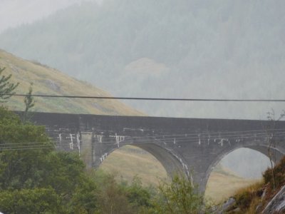 The Hogwarts Express, is filmed crossing the viaduct in several of the Harry Potter films 