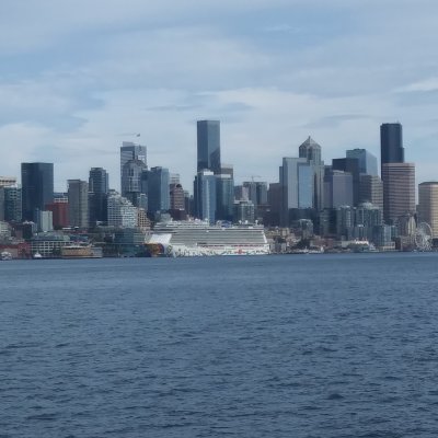 Seattle skyline from Harbor Cruise