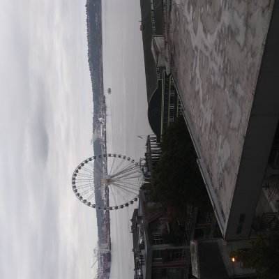 The Seattle Great Wheel- Giant Ferris wheel offering climate-controlled gondolas & a bird's-eye view of the city's landmarks