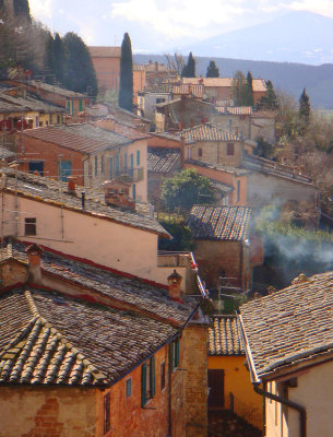 Rooftops in Montepulciano*Credit*