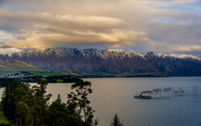 Sunset on The Remarkables*Credit*