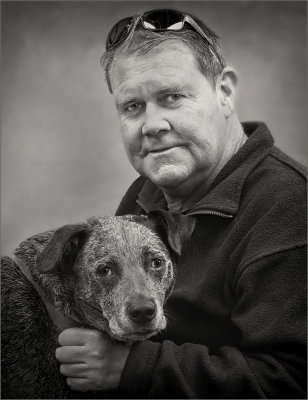 Man and his Dog*Merit*