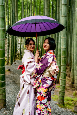 Girls in the Bamboo Forest*Credit*