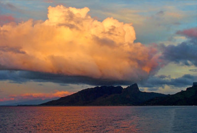 Leaving Moorea