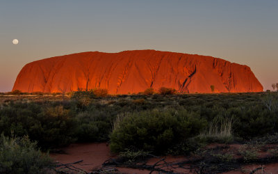 Uluru Sunset*Credit*