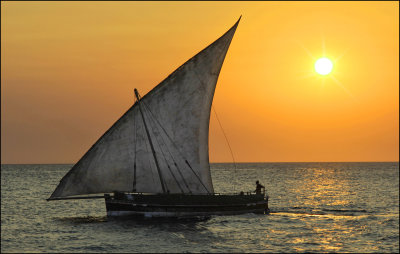 SunSet in Zanzibar*Credit*