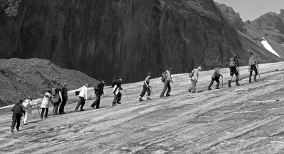 .Across the Vatna Glacier, Iceland 