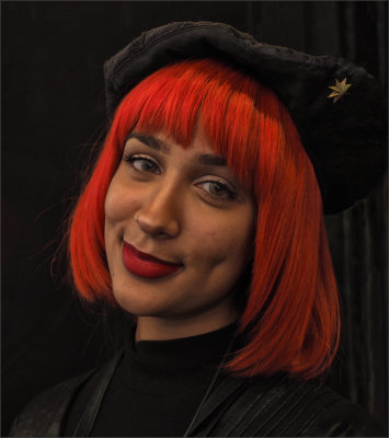Lady  with Red Hair*Credit*