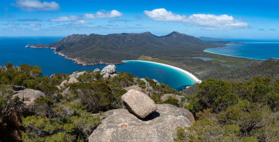 Wineglass Bay From Mt Amos
