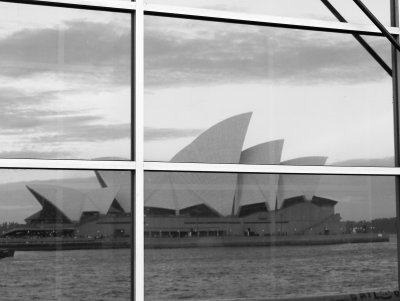 Opera House Through Window*Credit*