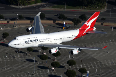 QANTAS 747 400ER LAX
