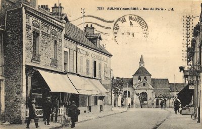 L'Eglise et la rue de Gonesse
