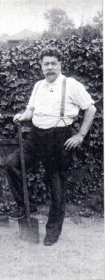 Leopold Faure, propriétaire du groupe de terrains qui devint le parc Faure . Photo publiée par le C.A.H.R.A.