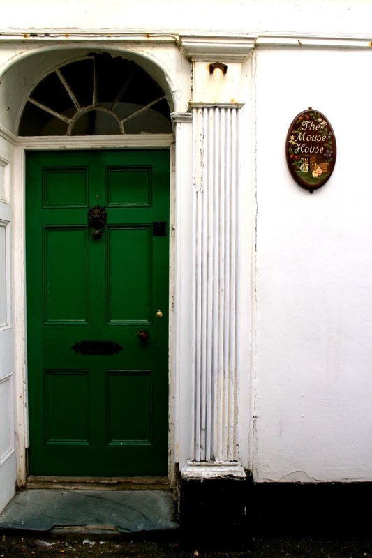 Green Door of the Mouse House