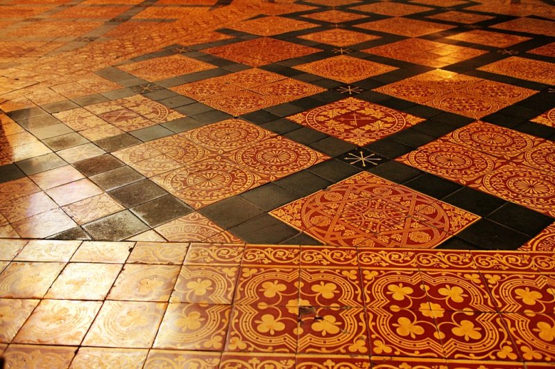 Chapter House Floor pattern