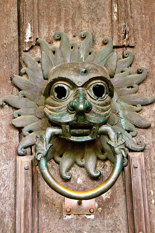 The Sanctury Door Knocker