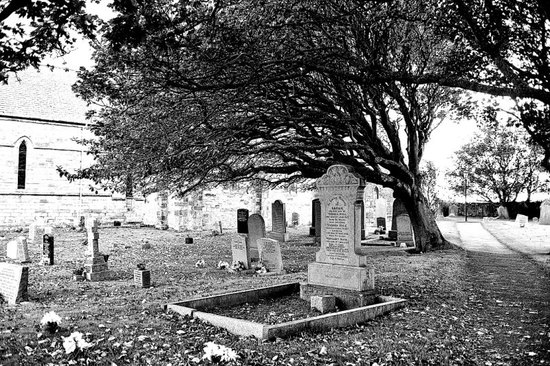 The Churchyard of St Mary, Holy Island