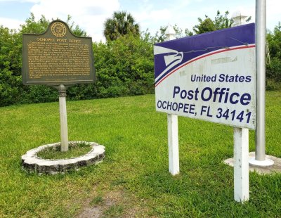 US Post Office, Ochopee, FL 34141