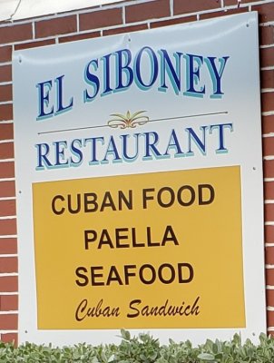 After Ft Taylor, we went to El Siboney Restaurant for great Cuban food.