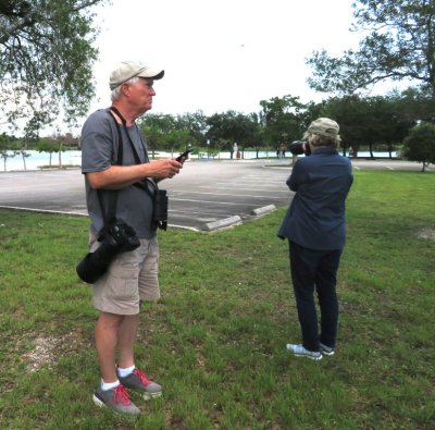 Steve posted their finds on eBird while Jan took photos.