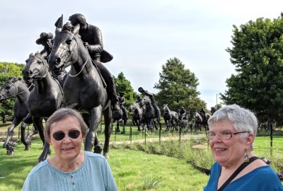 Carolyn and Ann in OKC