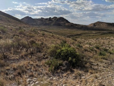 Far southwest Texas landscape