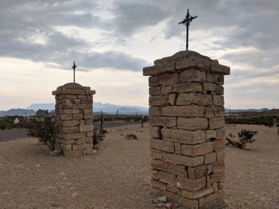 Entrance to old Terlingua cemetery