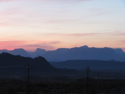 Early morning eastern sky in Terlingua
(made with Canon SX730)
