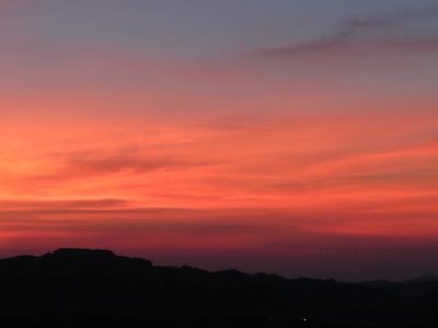 Early morning eastern sky in Terlingua
(made with Canon SX730)