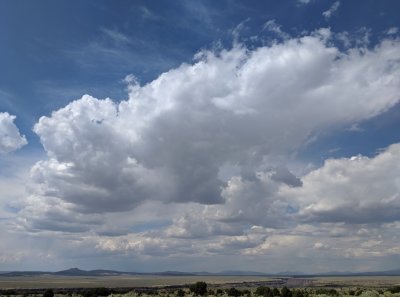 More clouds