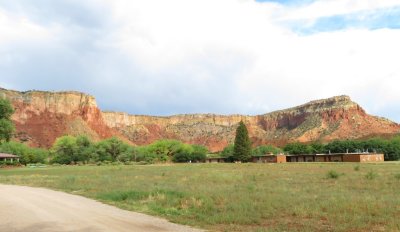 Landscape and sky at Ghost Ranch