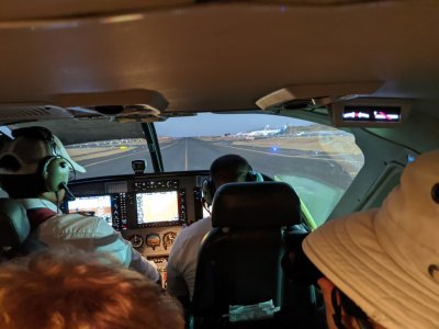 I guess I would sound pretty old if I said our pilots looked like a couple of kids.
