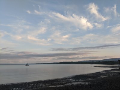 More clouds over the Pacific Ocean at Playa Blanca, Costa Rica