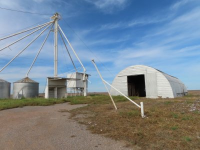 Silos and storage barn W of the WMA